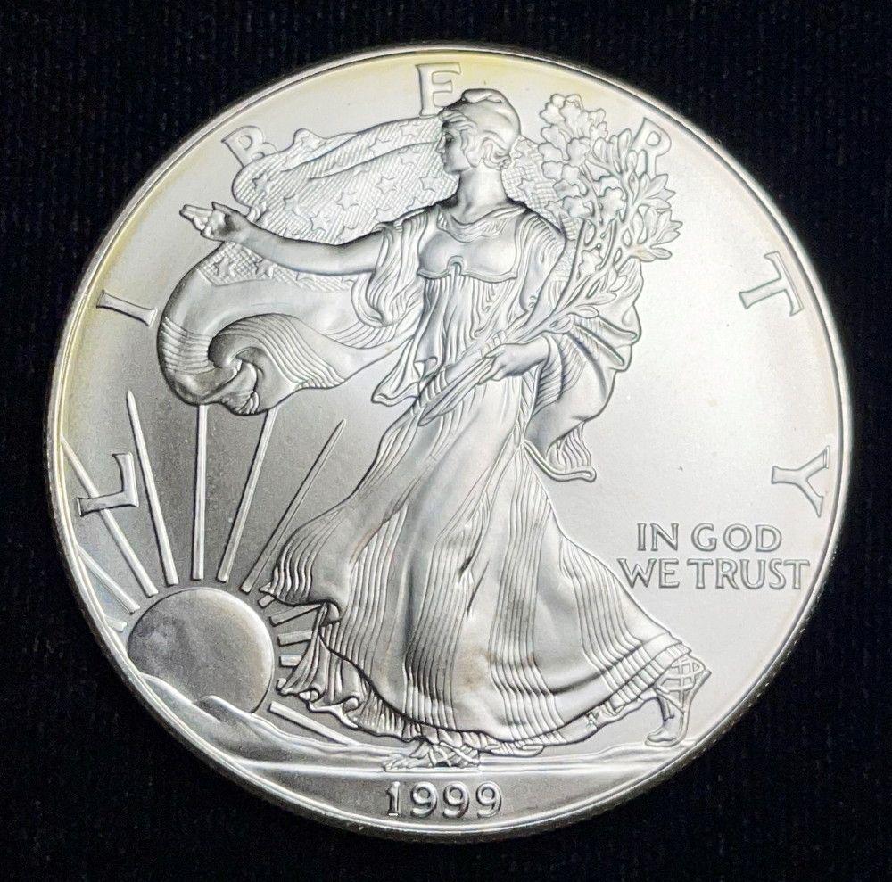1999 American Silver Eagle MS69 (1 of 2)