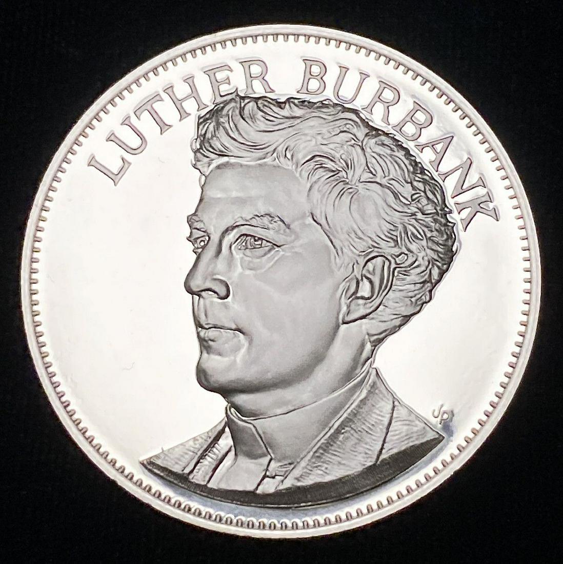 1976 Proof Sterling Silver Medal Luther Burbank (1 of 5)