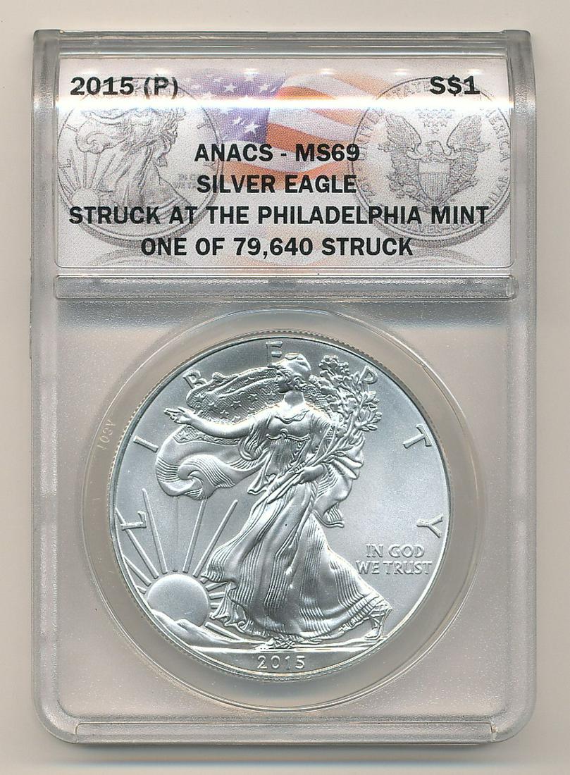 Super Rare Emergency Issue 2015-P ASE ANACS MS69 (1 of 2)