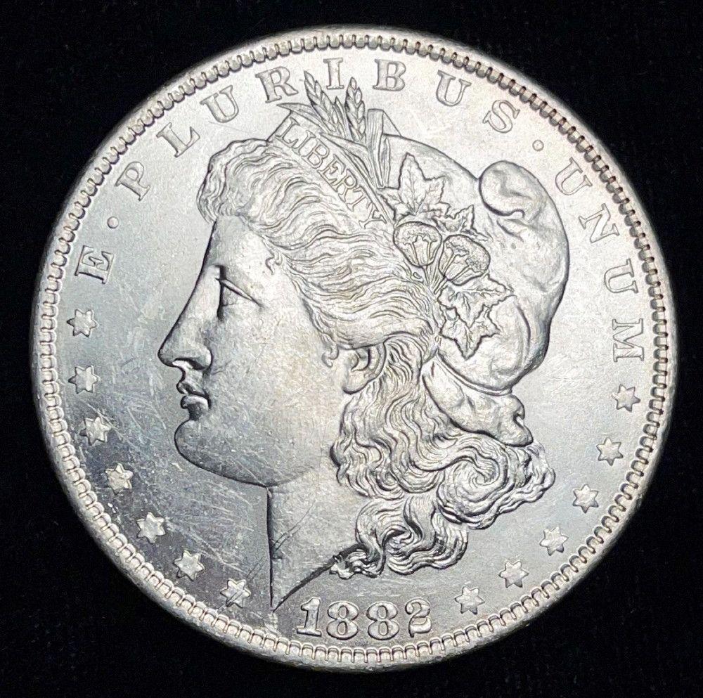 1882-O Morgan Silver Dollar MS64 (1 of 3)