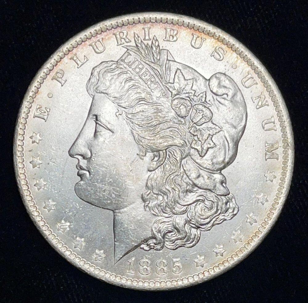 1885-O Morgan Silver Dollar MS64 (1 of 3)
