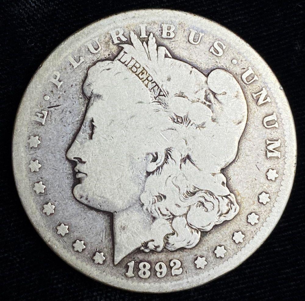1892-CC Morgan Silver Dollar Low Grade (1 of 6)