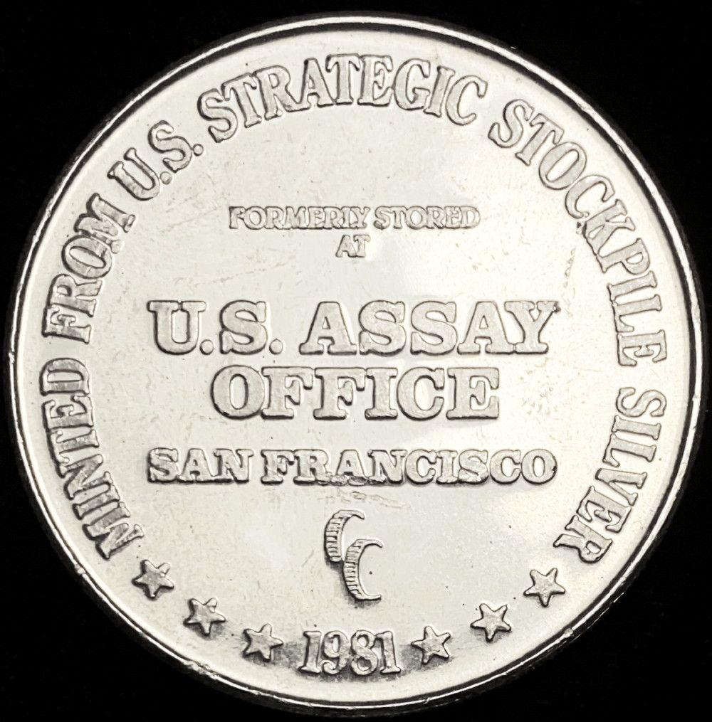 U.S. Assay Office Vintage 1981 CC Mint Mark (1 of 2)