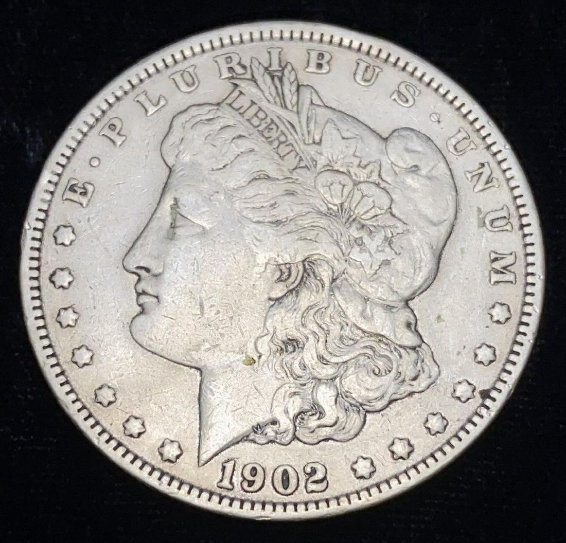 1902-P Morgan Silver Dollar XF (1 of 3)