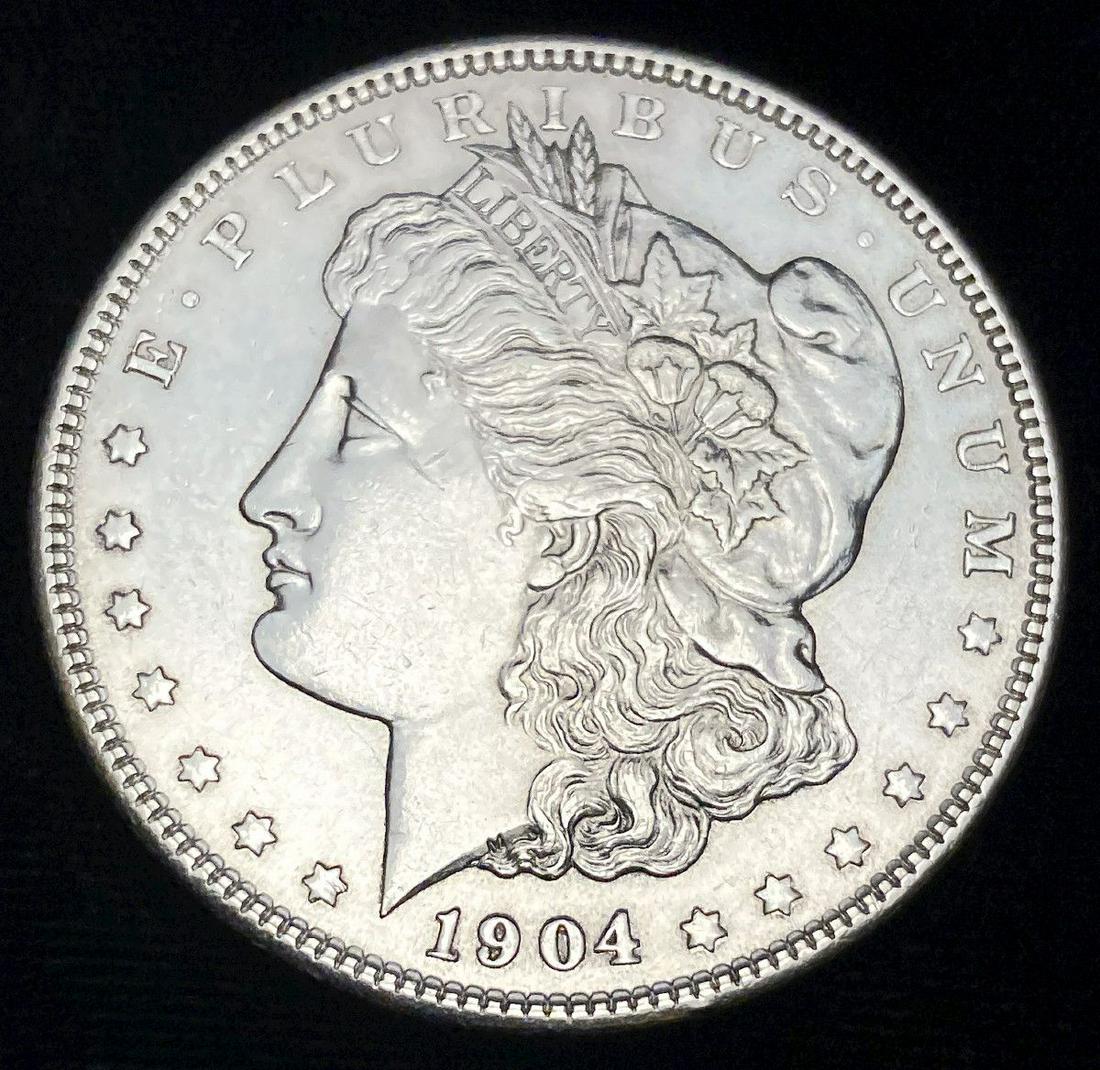 1904-P Morgan Silver Dollar MS64 (1 of 3)