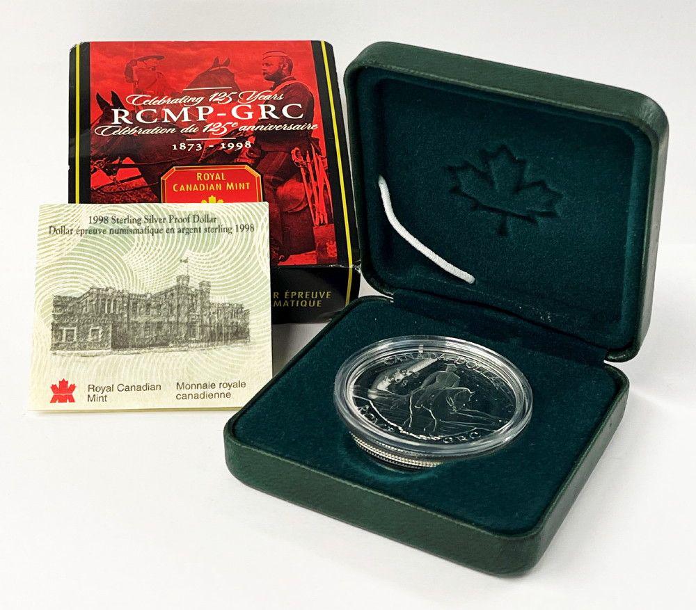 1998 Canada Rcmp Mounted Police 92.5% Silver Dollar (1 of 6)