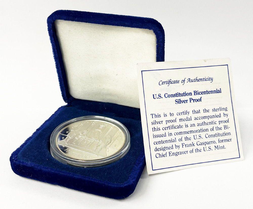1987 U.S. Constitution Bicentennial Silver Proof Coin (1 of 6)