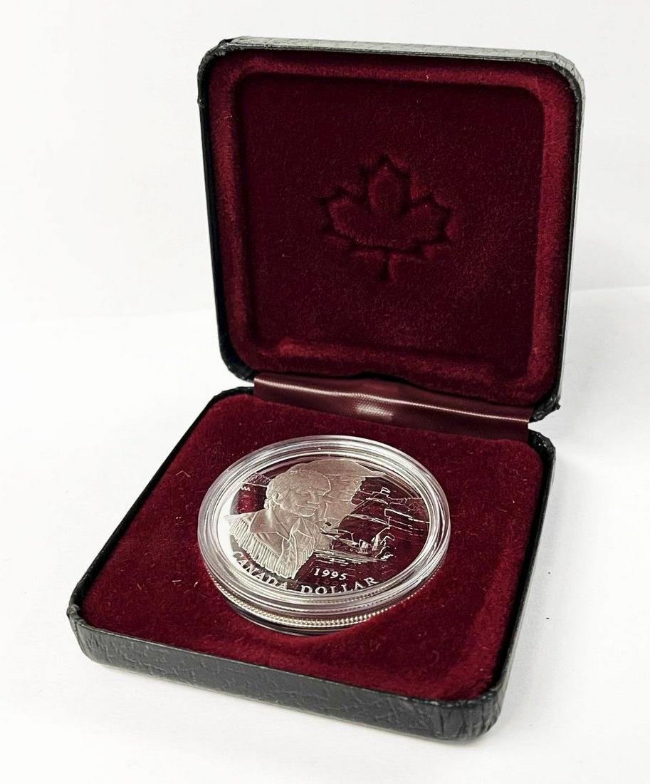 1995 Canada Hudson Bay Company Silver Dollar (1 of 4)