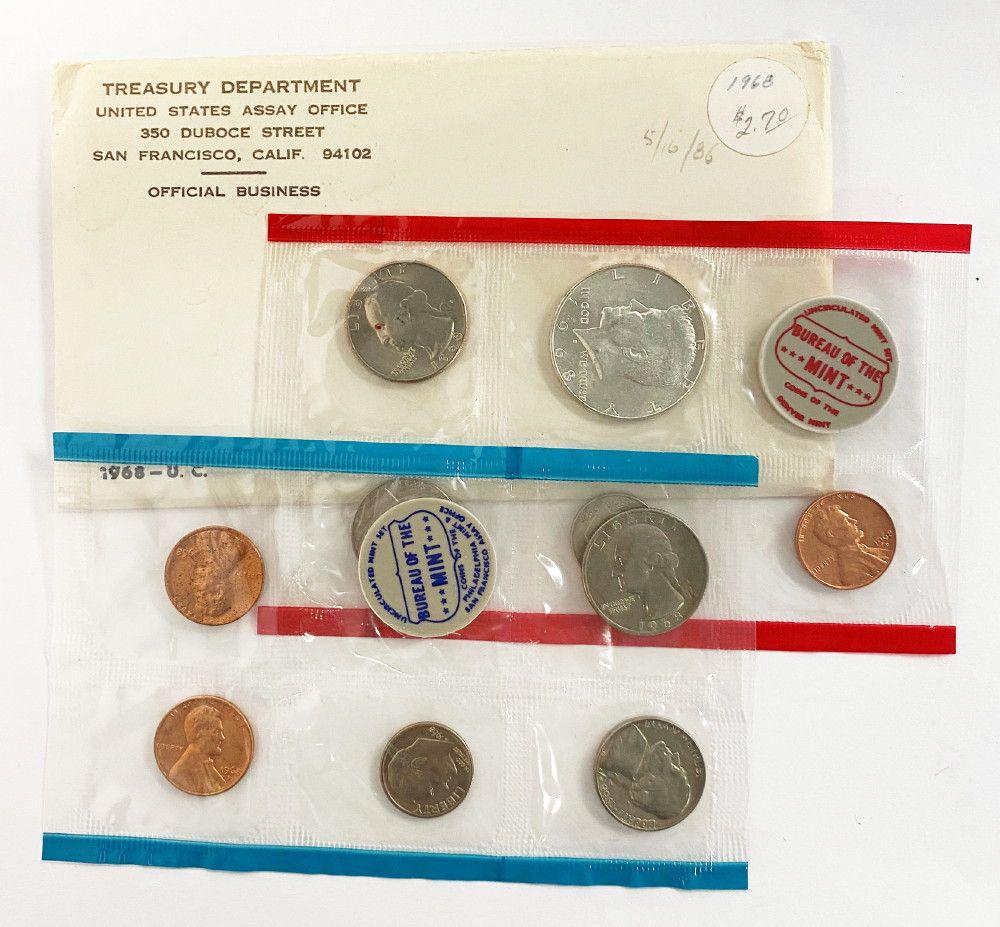 1968 Genuine US Mint Set (1 of 9)