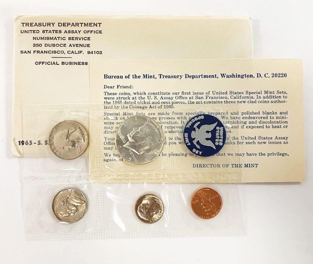 1965 Genuine US Mint Set (1 of 5)