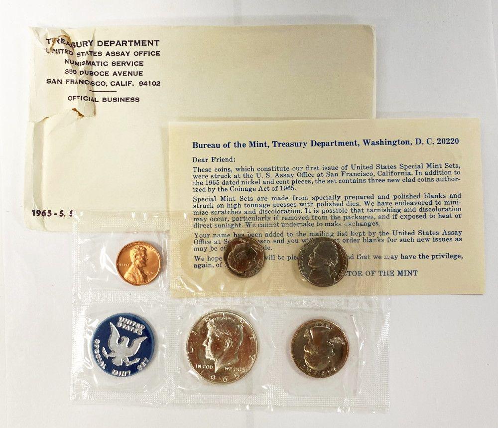 1965 Genuine US Mint Set (1 of 3)