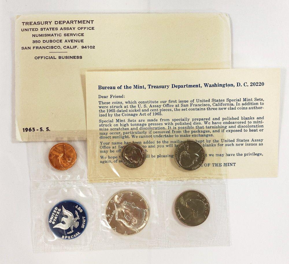 1965 Genuine US Mint Set (1 of 3)
