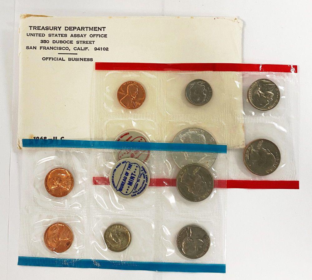 1968 Genuine US Mint Set (1 of 3)
