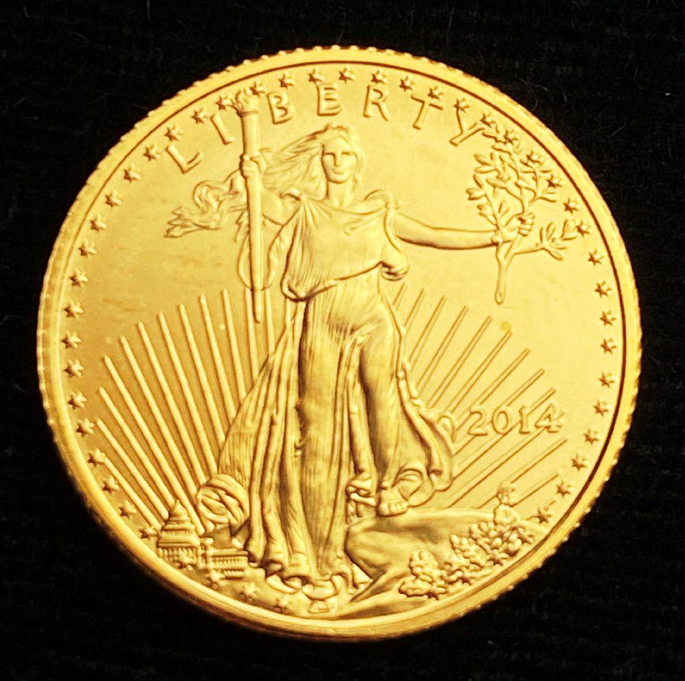 2014 1/10 oz American Gold Eagle (1 of 2)