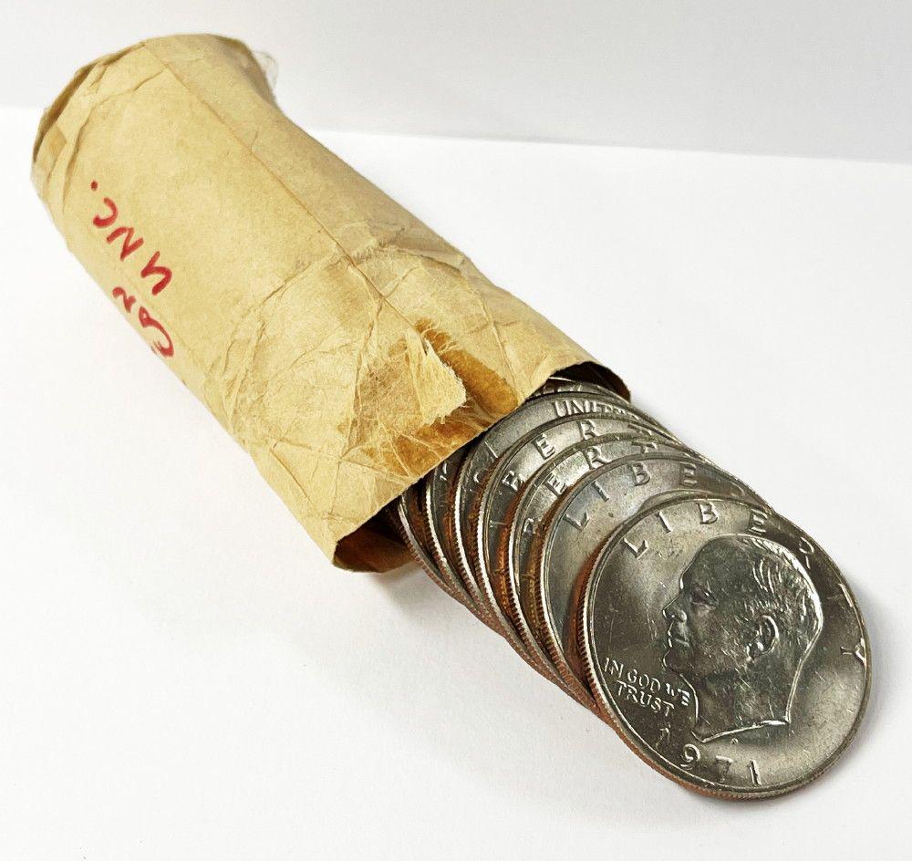 Roll (20) 1971 Eisenhower Dollars (1 of 4)