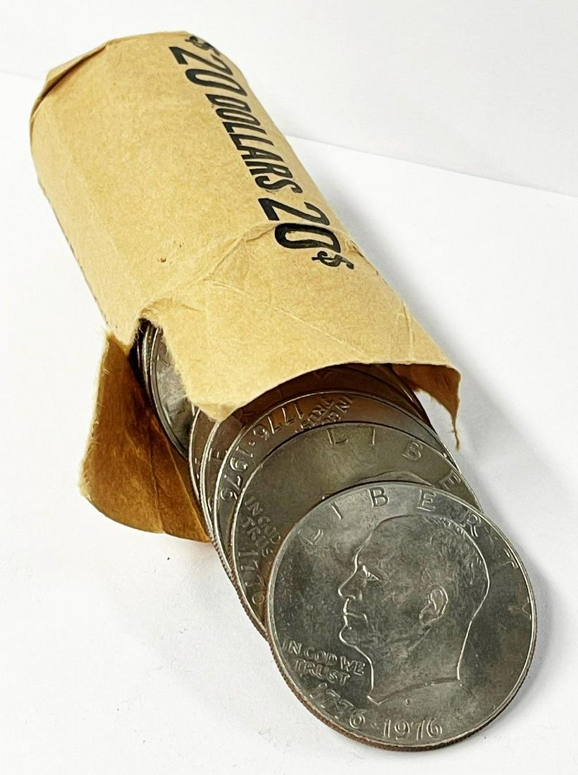 Roll (20) 1971-1974 Eisenhower Dollars (1 of 4)