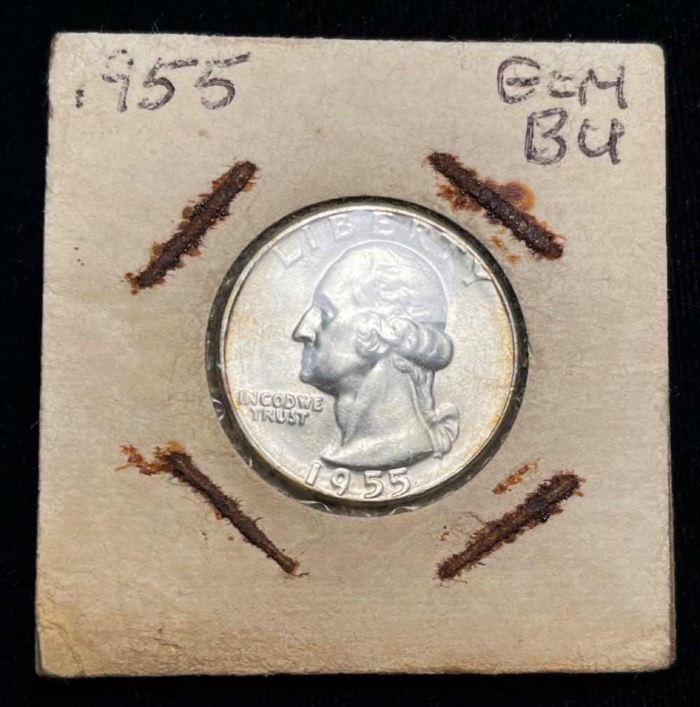 1955 Washington Quarter Proof 65 (1 of 2)