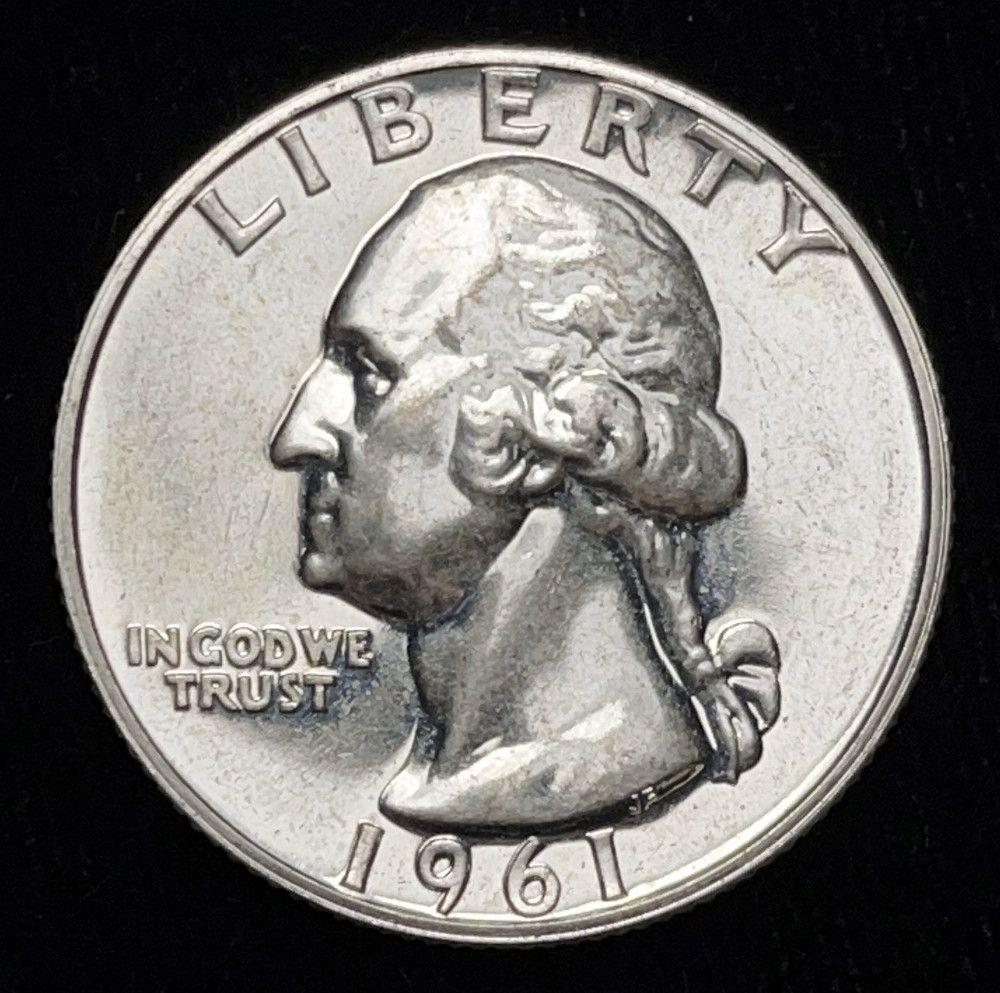 1961 Washington Quarter Proof 65 (1 of 2)