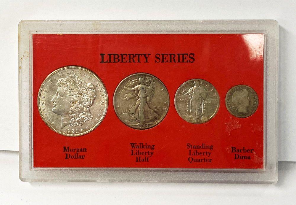 Liberty Series 4 Coin Silver Set (1 of 6)