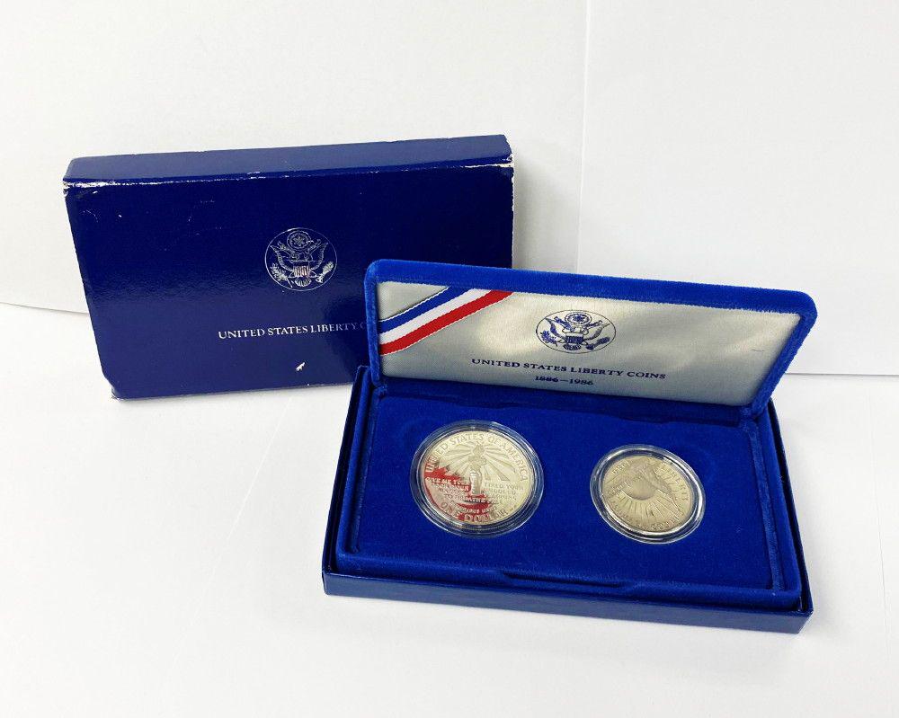 1986 United States Liberty Silver Proof Coin Set (1 of 7)