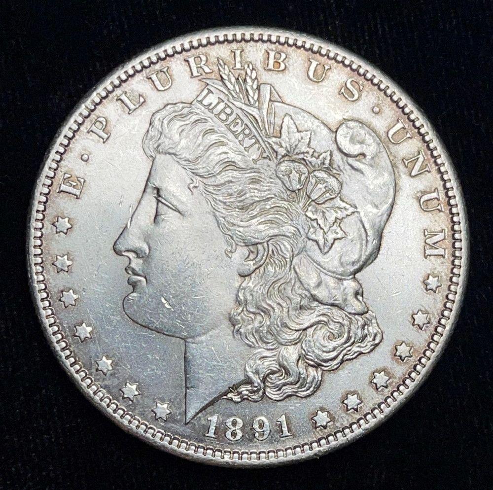 1891-S Morgan Silver Dollar MS64 (1 of 2)