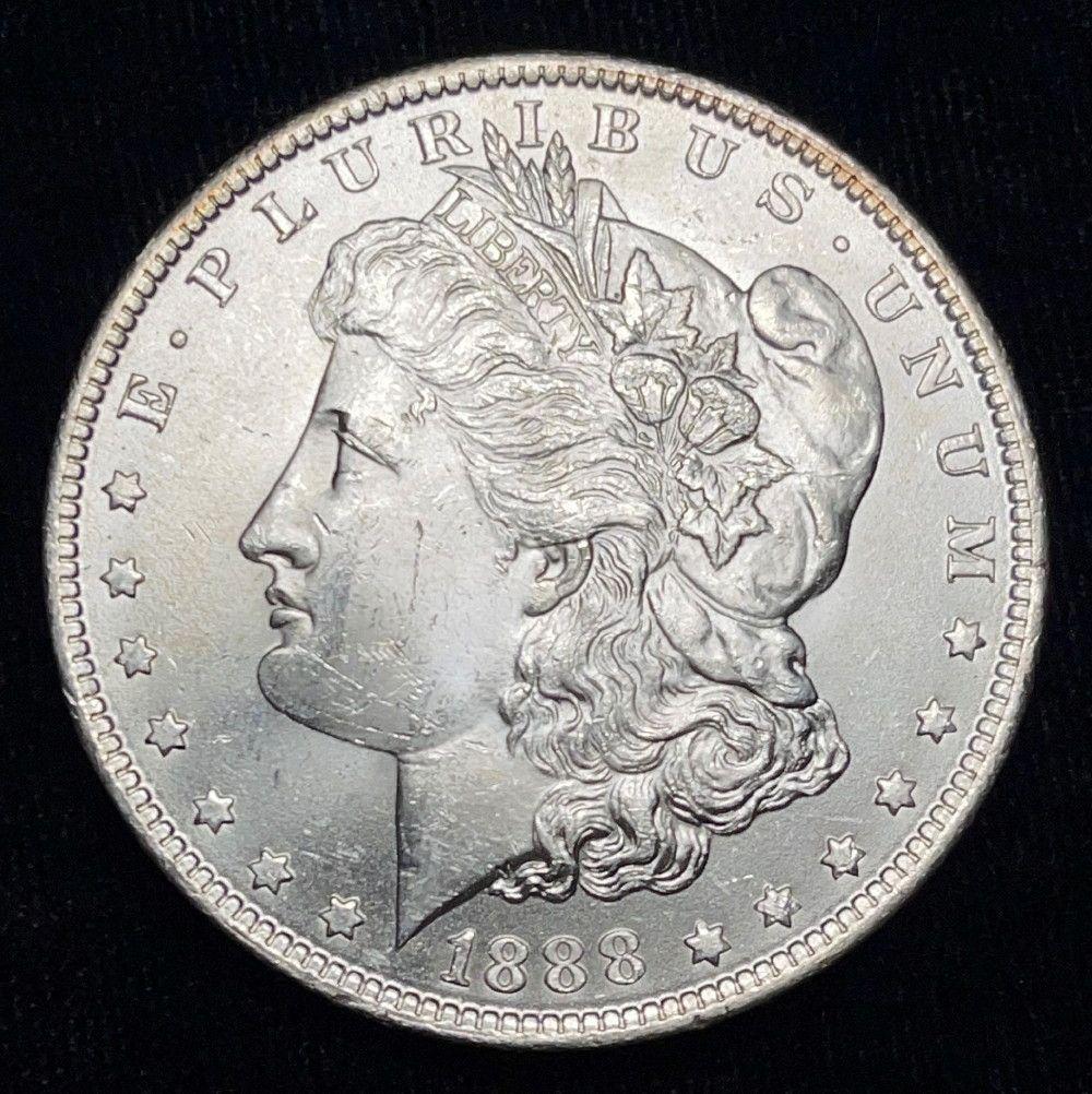 1888-O Morgan Silver Dollar MS64 (1 of 2)