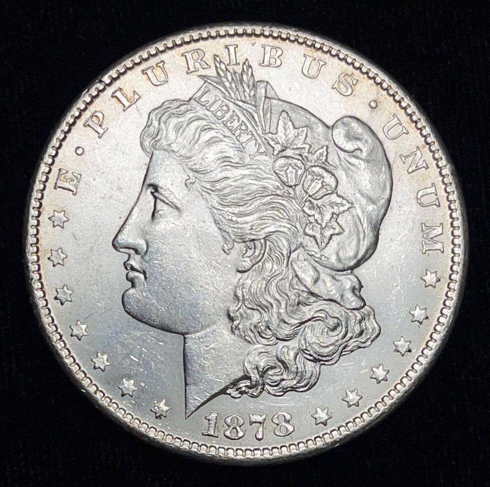 1878-S Morgan Silver Dollar MS64 (1 of 2)