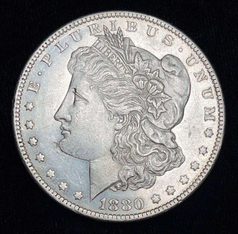 1880-O Morgan Silver Dollar MS62 PL (1 of 7)
