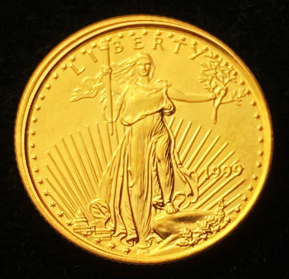 1999 American Gold Eagle $5 (1 of 2)