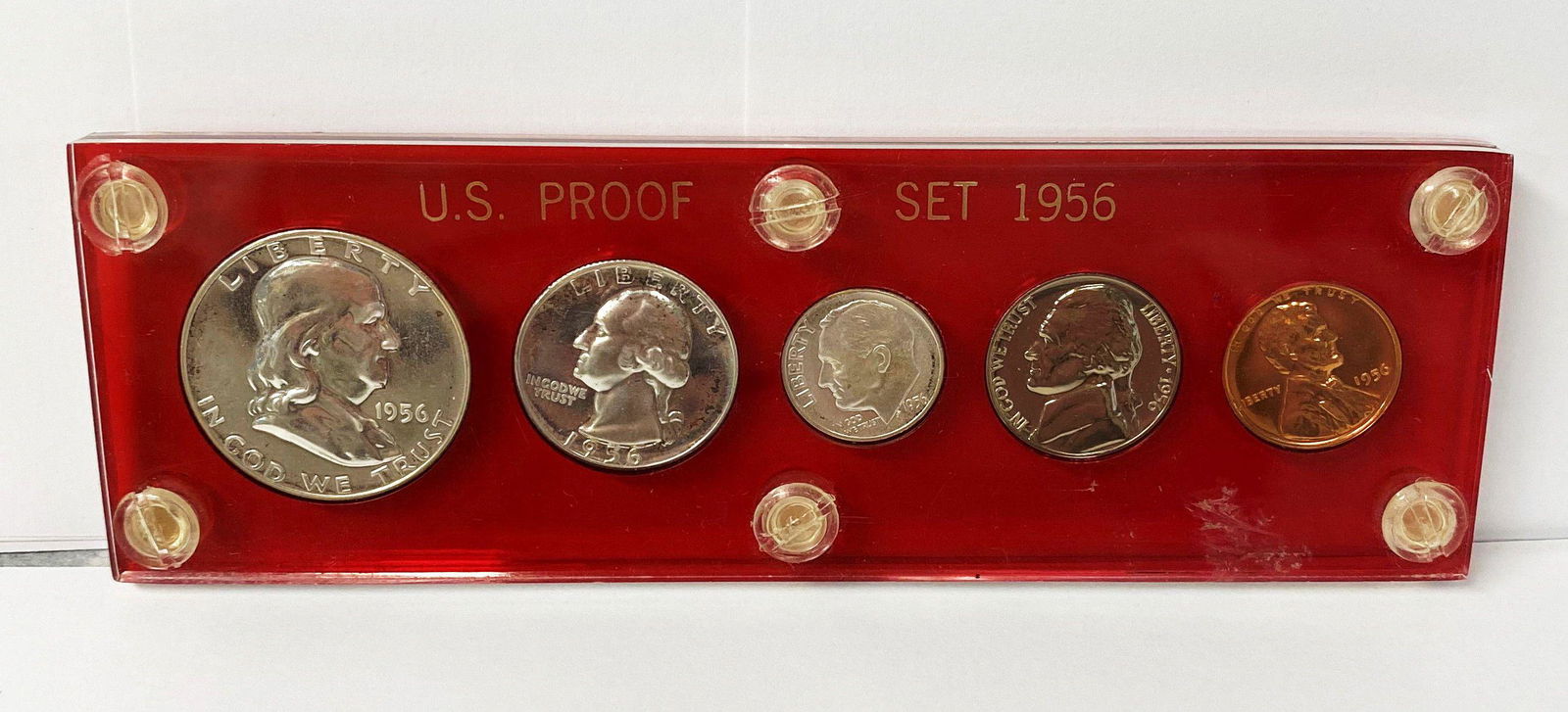 1956 US Mint Silver Proof Set (1 of 2)