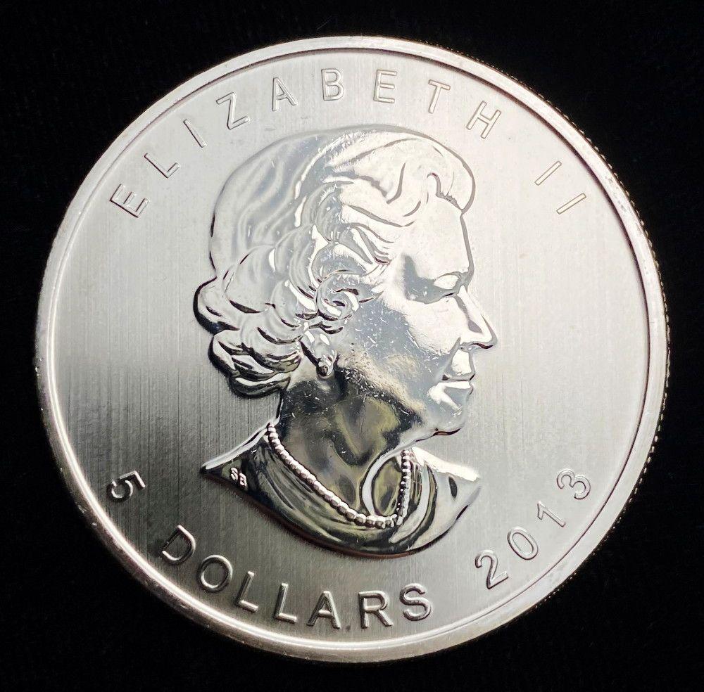 2013 Canada $5 Maple Leaf 1 oz Silver (1 of 2)