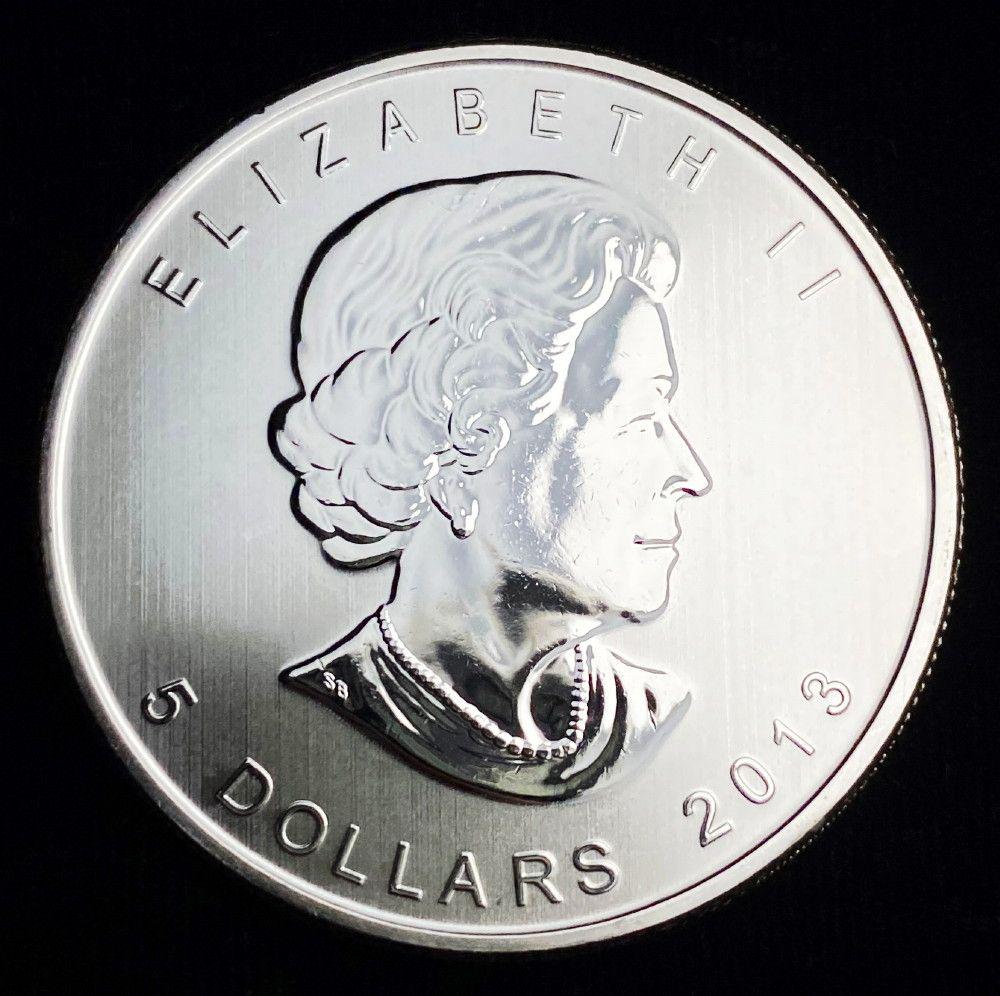 2013 Canada $5 Maple Leaf 1 oz Silver (1 of 2)