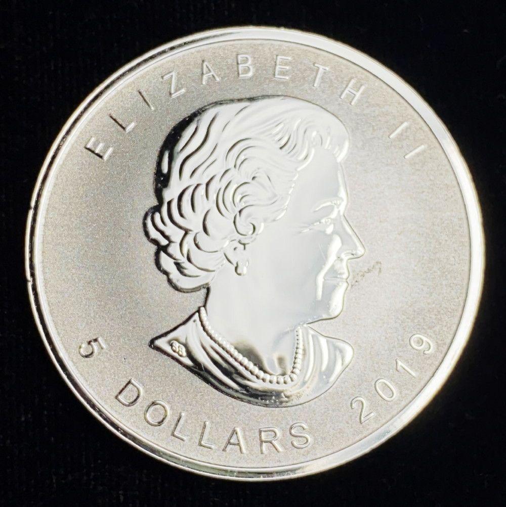2019 Canada $5 Maple Leaf Privy Phonograph 1oz Silver (1 of 2)