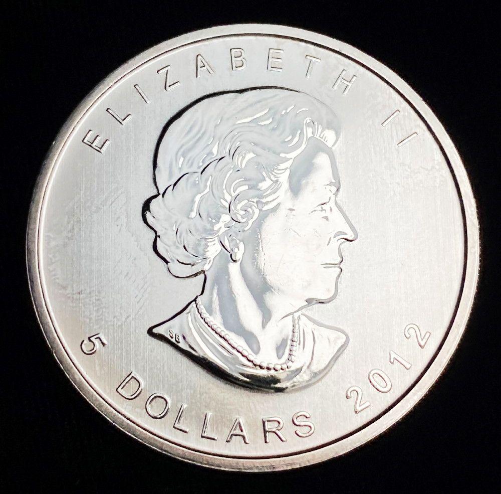 2012 Canada $5 Maple Leaf 1oz Silver (1 of 2)