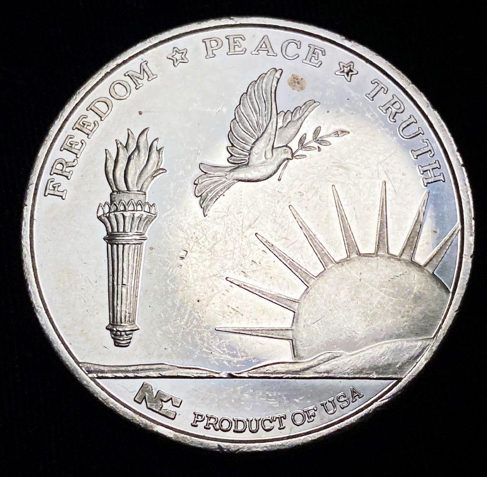 Commercial Freedom Peace Truth 1 oz Silver (1 of 2)