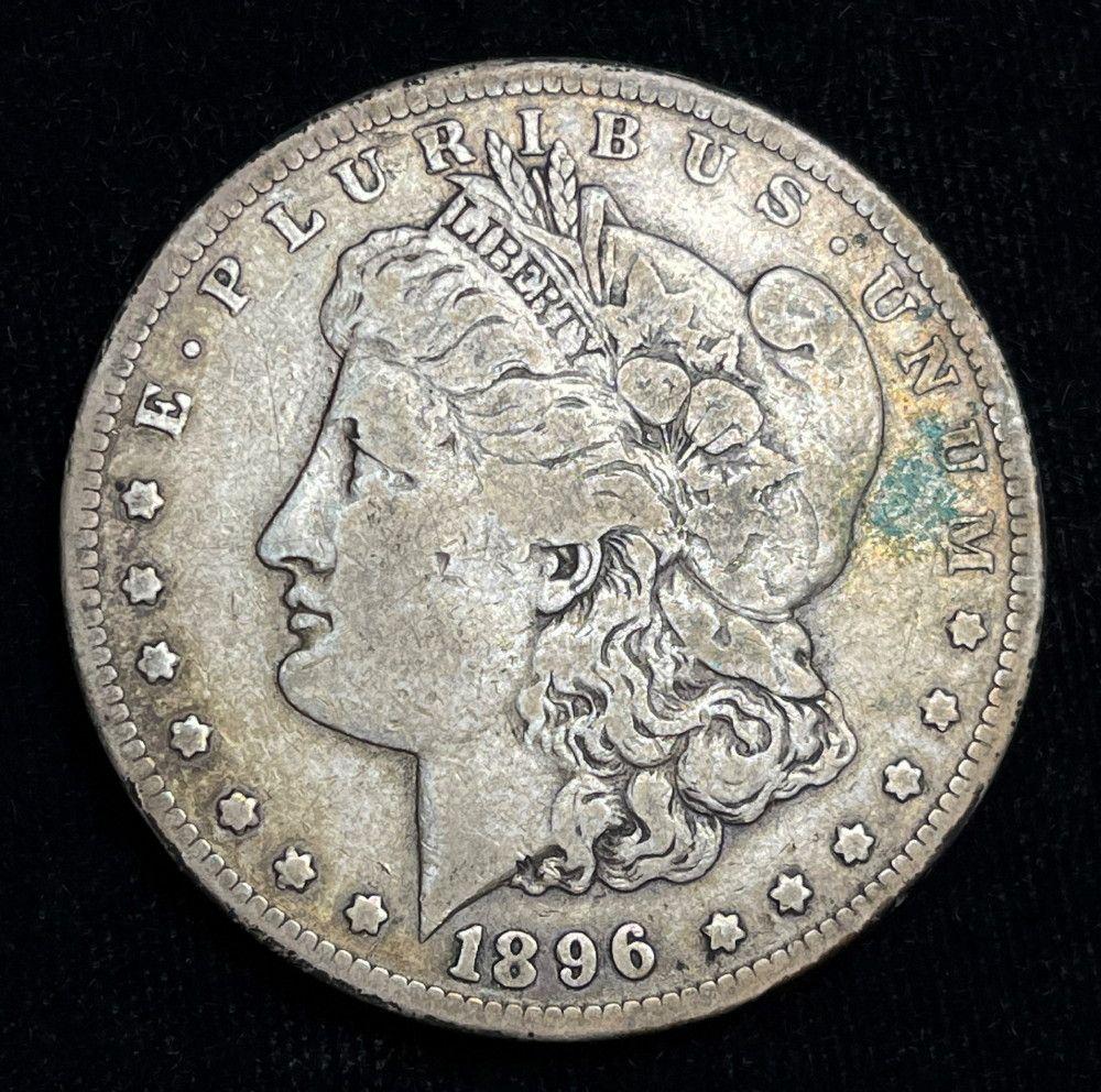 1896-S Morgan Silver Dollar Fine Details (1 of 3)