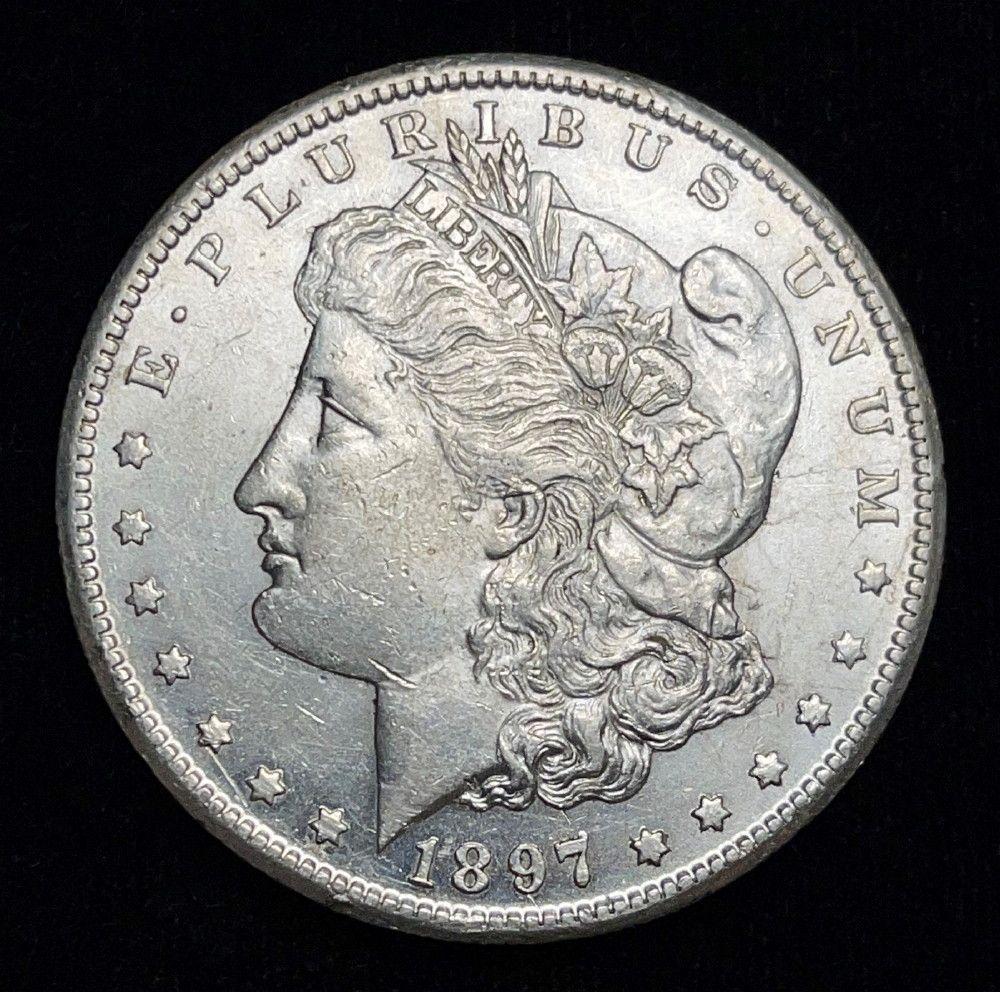 1897-S Morgan Silver Dollar MS63 (1 of 3)