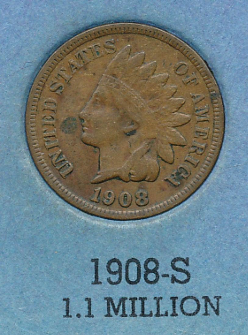 Partial Indian Head Cent Collection 1888-1909 (1 of 3)