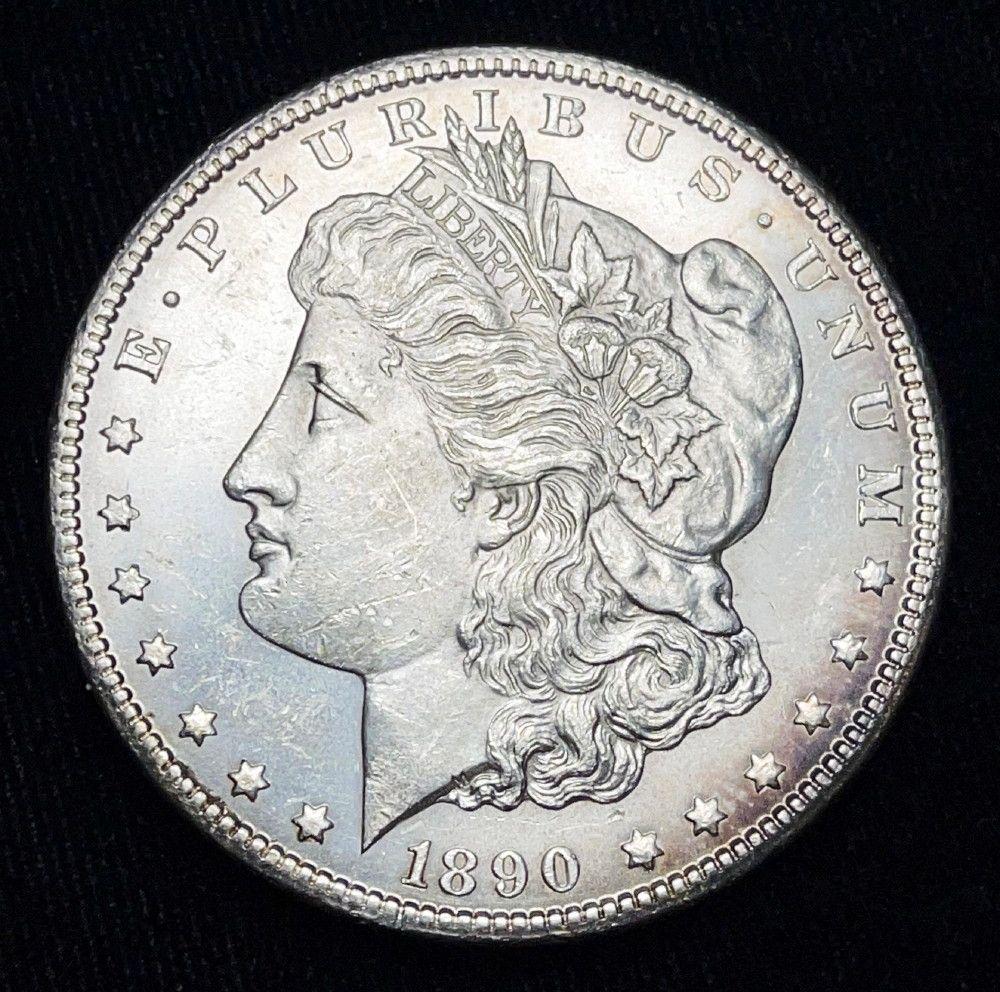 1890-CC Morgan Silver Dollar MS64 (1 of 3)