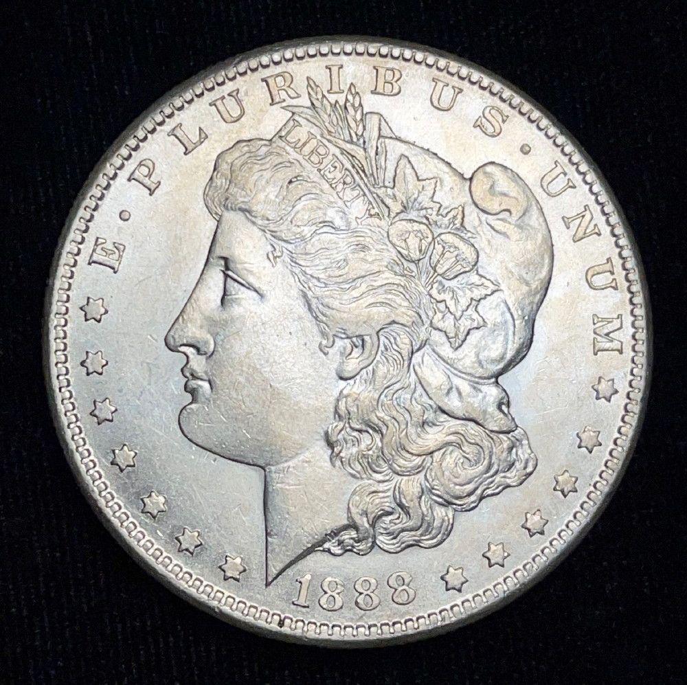 1888-S Morgan Silver Dollar MS63 (1 of 2)