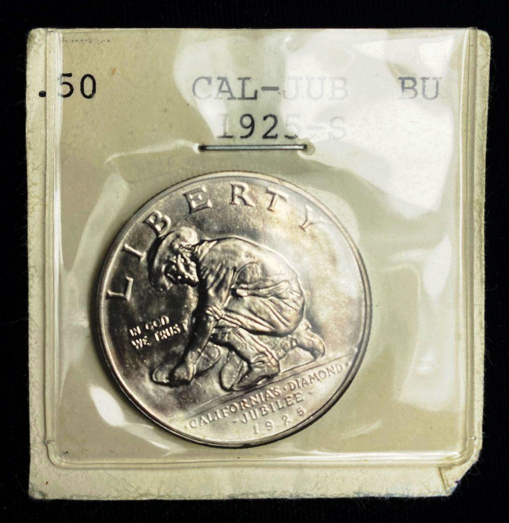 1925-S California Diamond Jubilee Half Dollar 65 PL (1 of 3)
