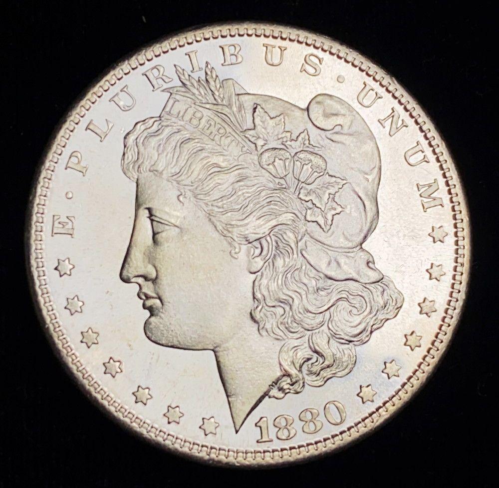 1880-S Morgan Silver Dollar MS65 Proof Like (1 of 4)