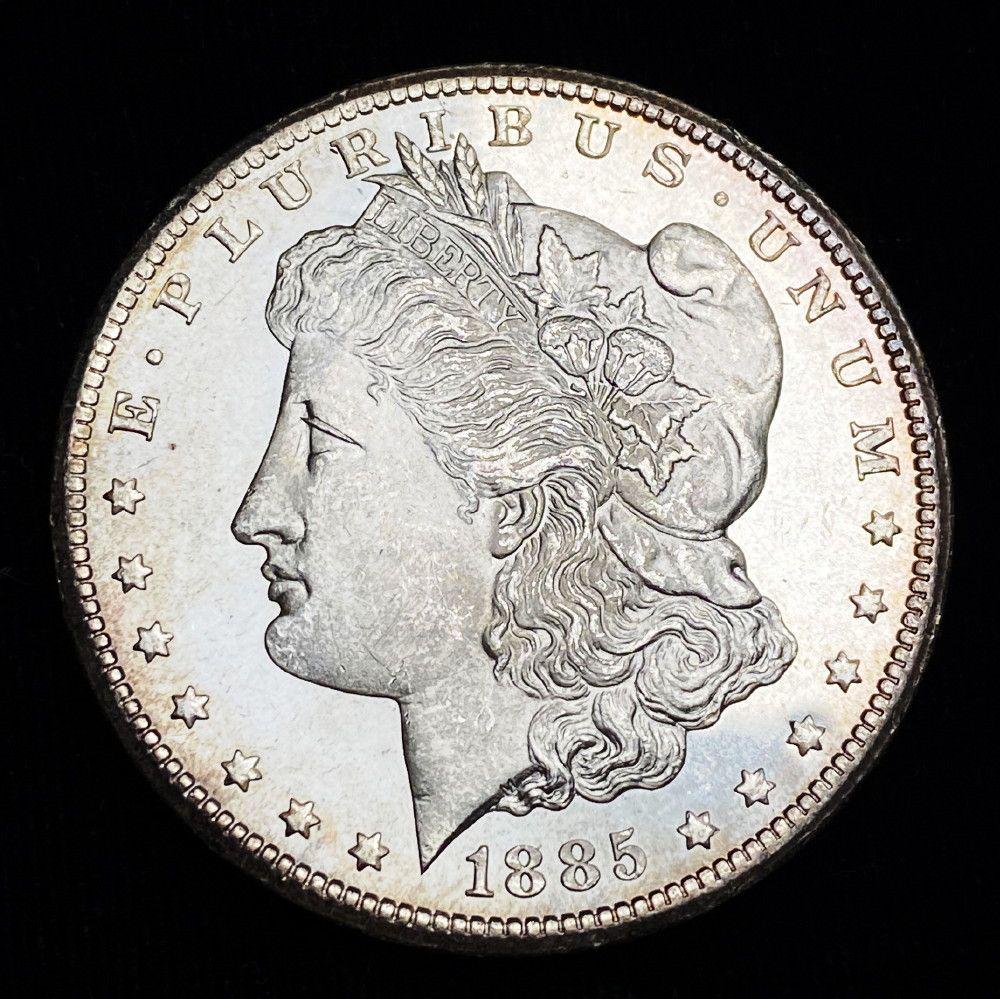 1885-CC Morgan Silver Dollar MS65 Proof Like (1 of 4)