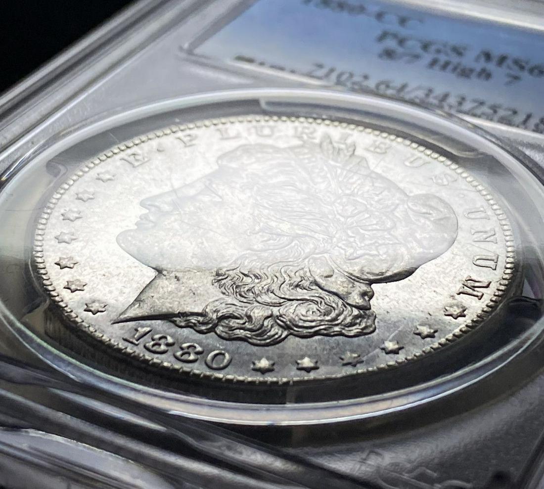 1880-CC Carson City Morgan Dollar PCGS MS64 8/7 High 7 (1 of 4)
