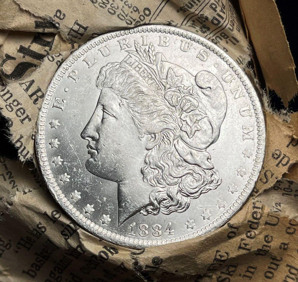 Roll (20) From Unearthed Hoard 1884-O Morgan: Winner will receive 1 Original Roll (20-coins) of these amazing Unearthed Morgans. I have to say, this lot is one of the most well-preserved treasure troves of BU Morgan Silver Dollars that I have see