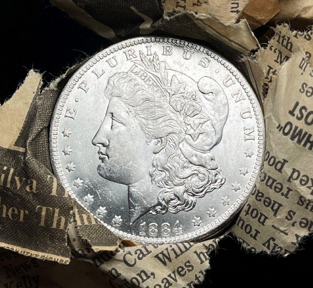 Roll (20) From Unearthed Hoard 1884-O Morgan: Winner will receive 1 Original Roll (20-coins) of these amazing Unearthed Morgans. I have to say, this lot is one of the most well-preserved treasure troves of BU Morgan Silver Dollars that I have see