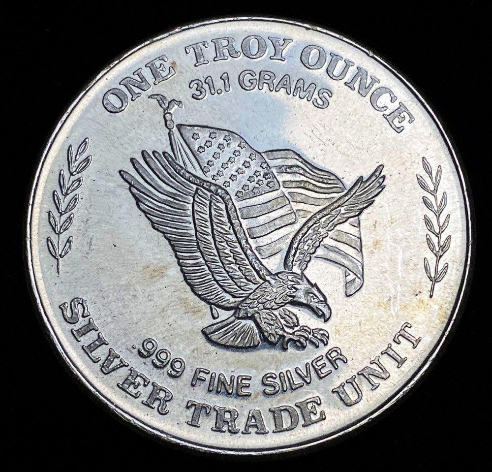 1981 US Assay Office San Francisco 1 oz Silver (1 of 2)