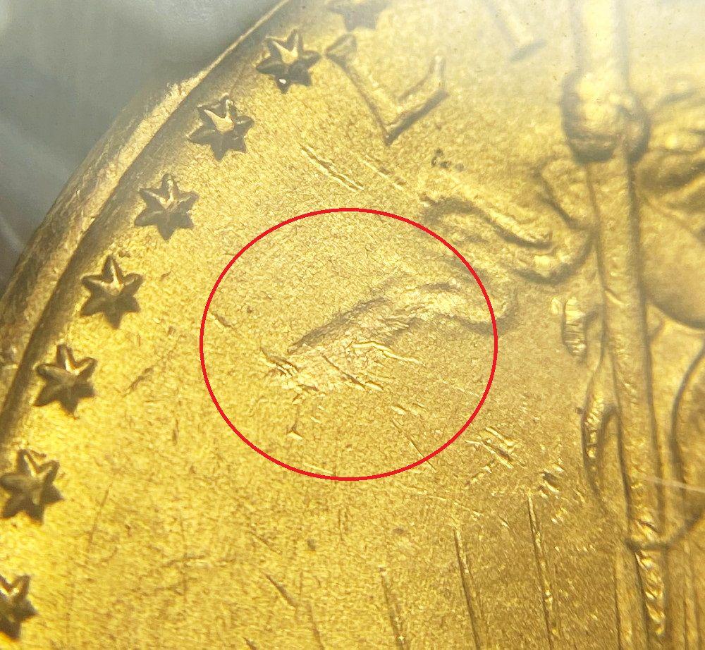 Mint Error 1924 Gold $20 St.Gaudens NGC Obv Struck MS64 (1 of 5)