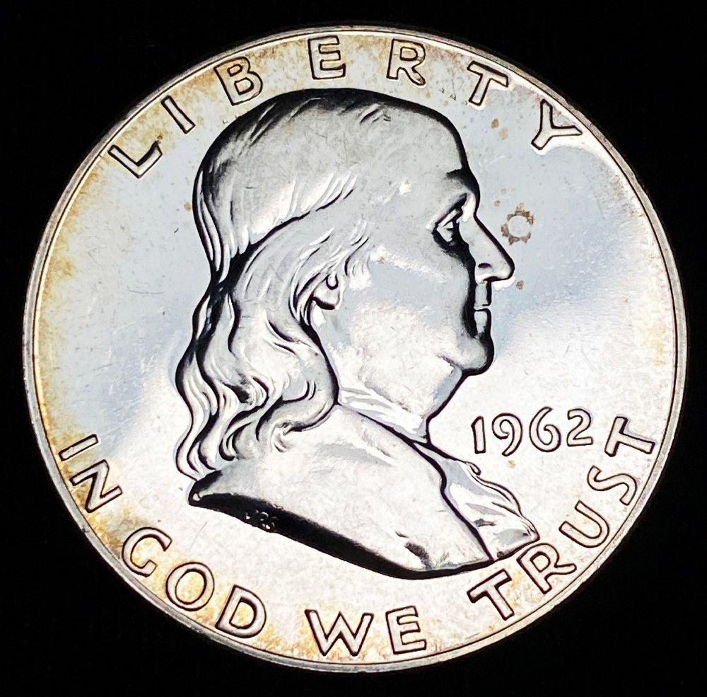 1962 Franklin Silver Half Dollar PR66 (1 of 2)