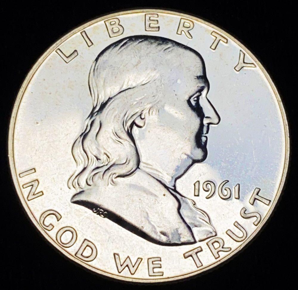 1961 Franklin Silver Half Dollar PR66 (1 of 2)